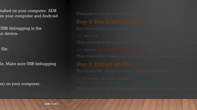 Unlocking The Secrets Of Android Backup Files To Extracting .ab Files