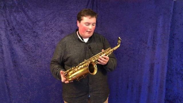 C.G. Conn 6M Alto Saxophone with Naked Lady 1946 Serial #316611 смотреть онлайн