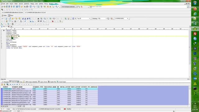 How do to find the size of table in oracle смотреть онлайн