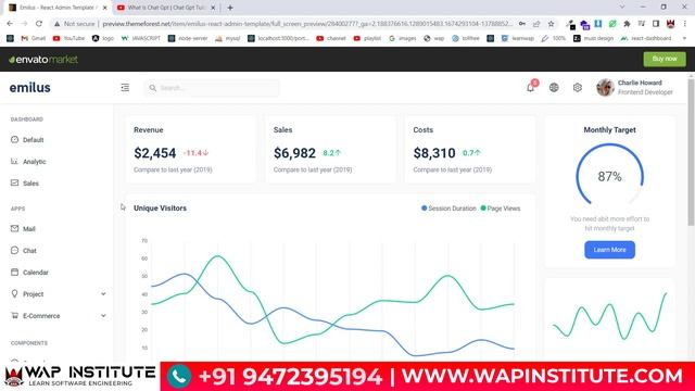 Role Based Authentication For Admin Panel Dashboard | React | Angular | NodeJs | Php In Hindi смотреть онлайн