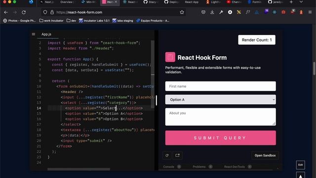 Next.js To-do list 4 - React-hook-form смотреть онлайн