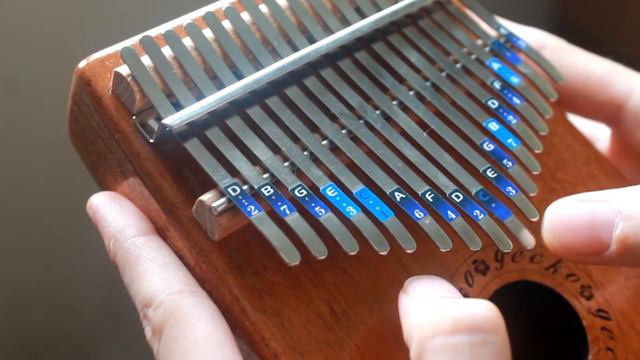 Nathan Evans "Wellerman"||| Ellin KALIMBA tutorial with tabs смотреть онлайн