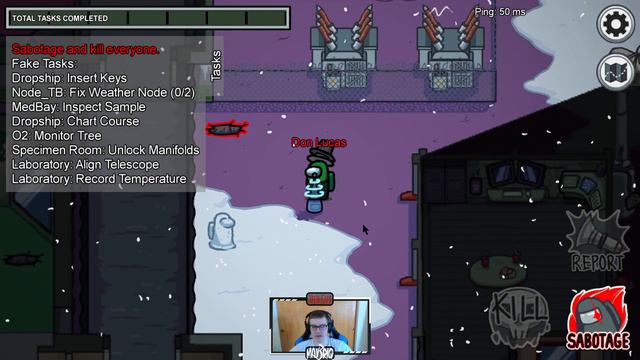 One of the Most Impressive Impostor Runs Ever? (Among Us) смотреть онлайн