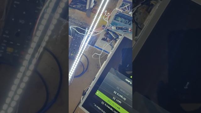 Драйвер подсветки с лентой для монитора.