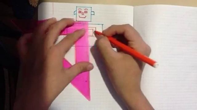 Как нарисовать робота(выпуск рисунков 1) смотреть онлайн