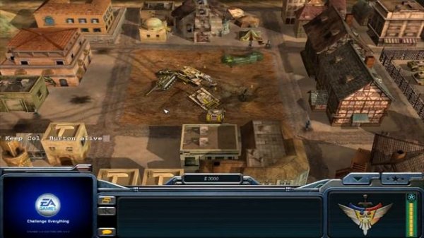 Command & Conquer Generals Zero Hour Custom Maps (RAID) Pt.1 (4 Min Win)
