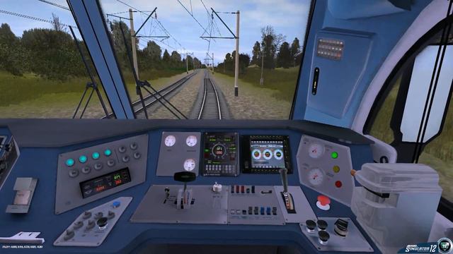 Trainz Simulator 12 ""Перегон подвижного состава в Нагорное 1"" Серия 1 смотреть онлайн
