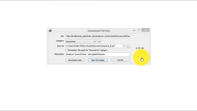 Resume PDF in JS Jobs - Joomla best job board component смотреть онлайн