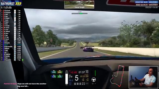Bathurst 333 | #RaceRoom Special Event // GT4 - Server 1 ?LIVE смотреть онлайн