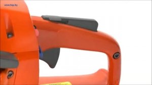 Бензопила Husqvarna - запуск и остановка