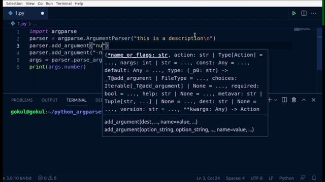 Python argparse tutorial in tamil смотреть онлайн