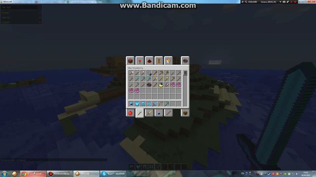 Как зачеровать броню и лук и меч без наковальни и командного блока! смотреть онлайн