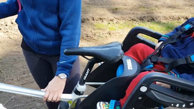 Thule Ride Along | Review | Отзыв о детском велосипедном кресле Thule Ride Along смотреть онлайн