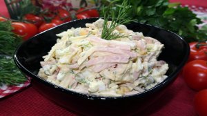 Очень вкусный салат с яблоком и сыром