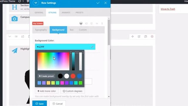 Add transparent background color and image - Education WordPress Theme смотреть онлайн