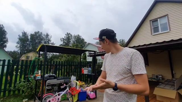 Терраса к дому и зона барбекю своими руками смотреть онлайн