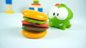 Мультики Амням - Готовим дома: сэндвич, бургер