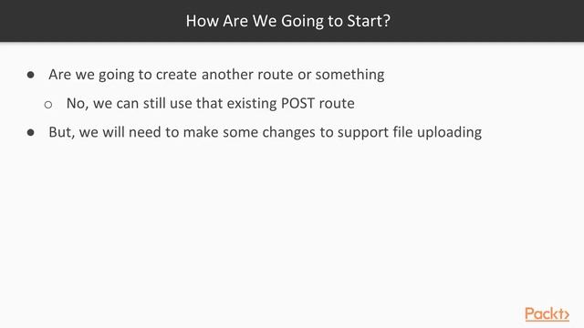 Building PHP RESTful Web Services : Allowing File Uploads | packtpub.com смотреть онлайн