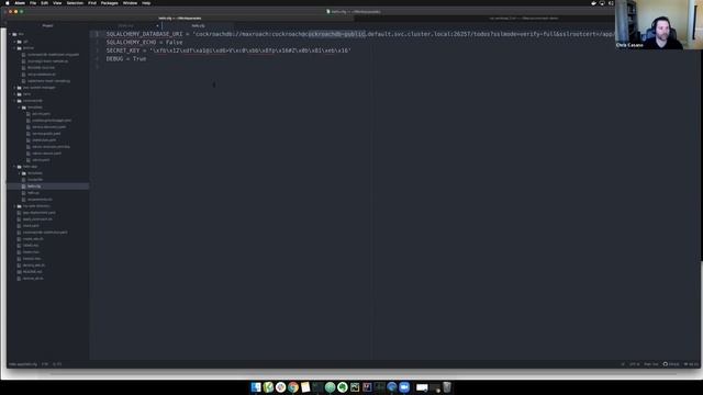 How to deploy a Python Flask + CockroachDB app on Kubernetes смотреть онлайн