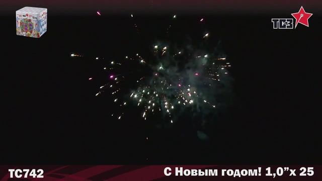 Салют С Новым годом 25 25 залпов смотреть онлайн