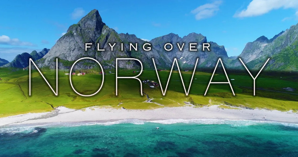 FLYING OVER NORWAY
