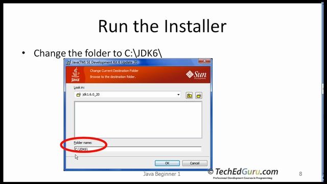 Java Beginner 2- JDK Download, Installation, Configuration смотреть онлайн