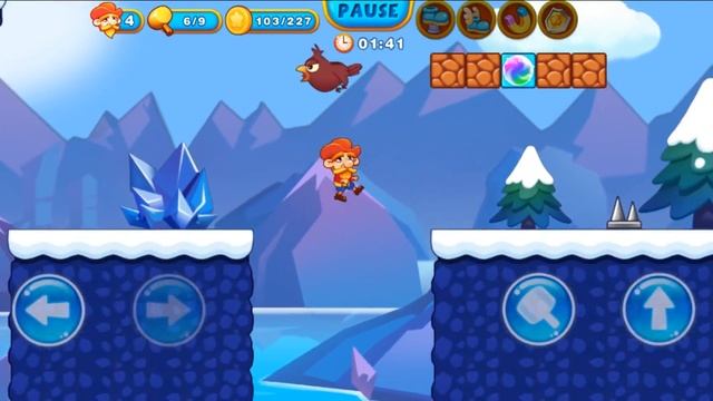 Super Jabber Jump 3 Android Gameplay World 04-19 смотреть онлайн