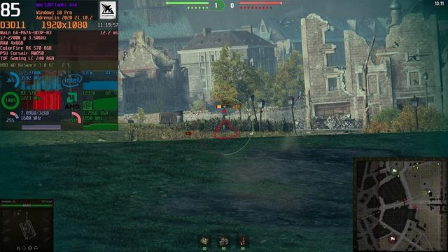 i7 2700k + RX 570 8GB | 1080 Gaming смотреть онлайн