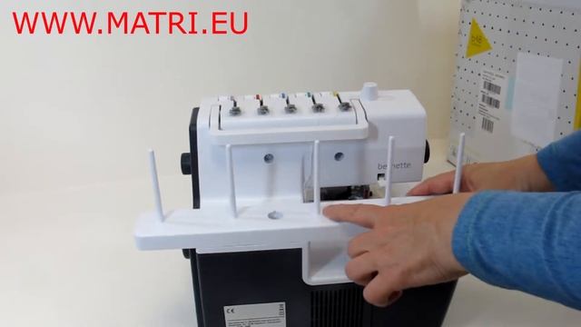 Bernette B48 Bernina Overlock And Coverlock In 1 Machine, See What's In The Box