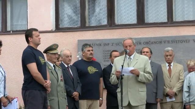starosta obce Štefan Gahér príhovor смотреть онлайн