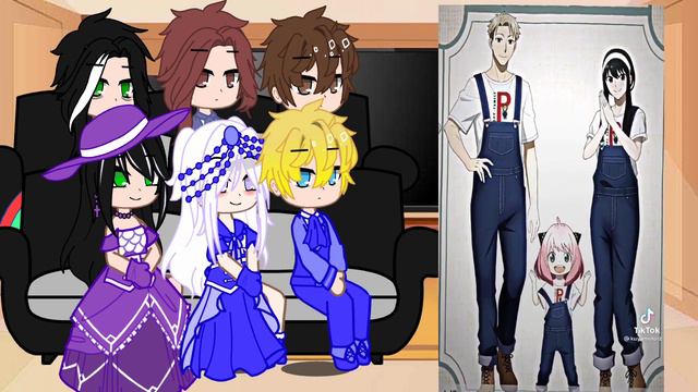 /💙реакция "уз" на прошлую жизнь Эрис как Йор из "spy×family"/спасибо за актив/4 часть💙/ смотреть онлайн