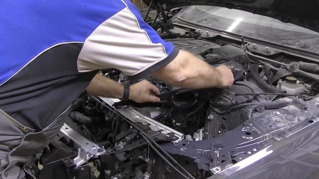 BMW M850 (G14). Front end restore. Ремонт переда. смотреть онлайн
