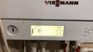 How do you reset the error F4 Combi Boiler Viessmann Vitodens 100. Gas fault