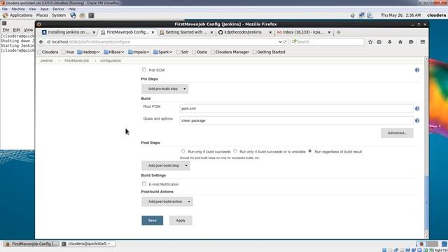 Jenkins GitHub Integration Maven Project смотреть онлайн