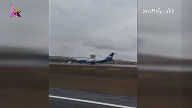 Международный аэропорт Физули и первые слова стюардессы: - "Добро пожаловать в КАРАБАХ!" 05.09.21. смотреть онлайн