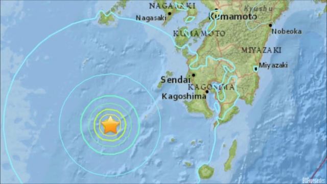 M 6.6 EARTHQUAKE - NORTHWEST OF RYUKYU ISLANDS - Nov 13, 2015 смотреть онлайн
