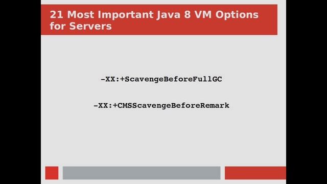 21 Most Important Java 8 VM Options for Servers (JVM parameters) смотреть онлайн