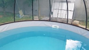 Бассейн своими руками + купол