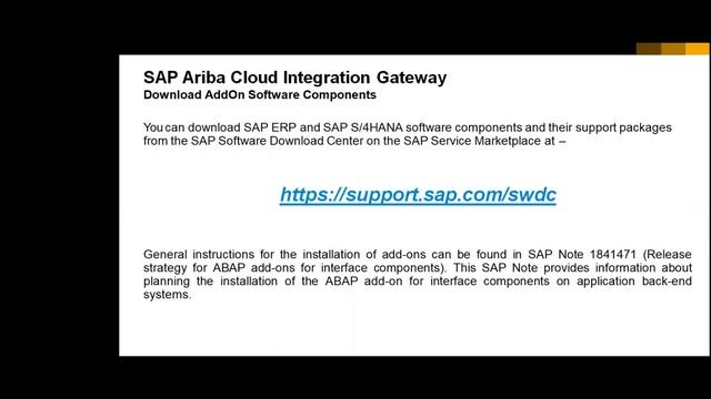 SAP Ariba Integration Concept смотреть онлайн