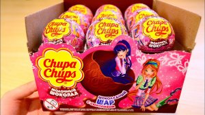 Новая серия Клуб Винкс Winx Club в шоколадных шарах Чупа Чупс на русском языке