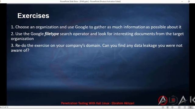 بخش ششم (PWK) آموزش کالی لینوکس смотреть онлайн
