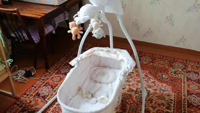 Укачивающий центр (люлька, колыбель) Lionelo Henny Beige 3 смотреть онлайн