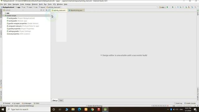 "Design editor is unavailable until a successful build " error || Solved 100% || android studio. смотреть онлайн