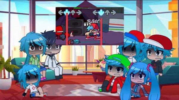 BF FAMILY react to vs impostor V3| LA FAMILIA DE BF reacciona a vs impostorV3 (fnf react)|gya gacha