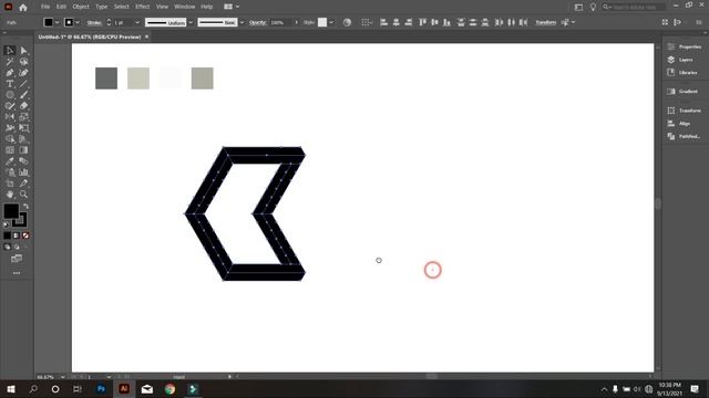 How To Design 3D X Logo By Using Grid | Adobe Illustrator Tutorial смотреть онлайн