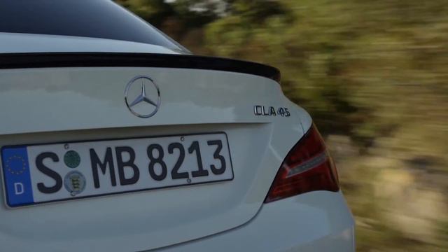 The new Mercedes-AMG CLA 45 4MATIC Driving Video in the Country Trailer | AutoMotoTV смотреть онлайн