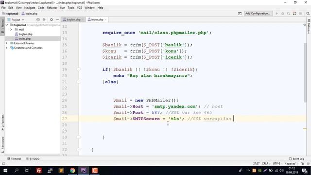 PHP SMTP ile Abonelere Basit Şekilde Toplu Mail Gönderimi смотреть онлайн
