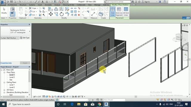 How to use Curtain wall,Exterior glanzing & Storefront смотреть онлайн