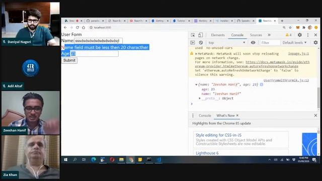 Bootcamp 2020 (English) : Forms with Formik and Yup on Saturday 10:00 PM (PST) by Zia Khan & Team смотреть онлайн