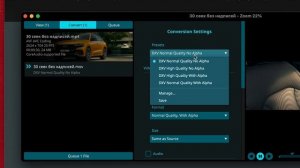 Как переконвертировать видео в кодек DXV 3